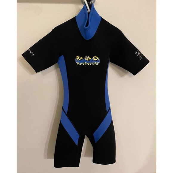 Tilos Titanium Adventure 2 mm Boy Girl Wetsuit, Size Youth 6
